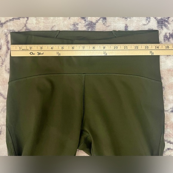 Lululemon Train Times 7/8
Pant *25" Olive Green Size 10 NWOT - Picture 8 of 8